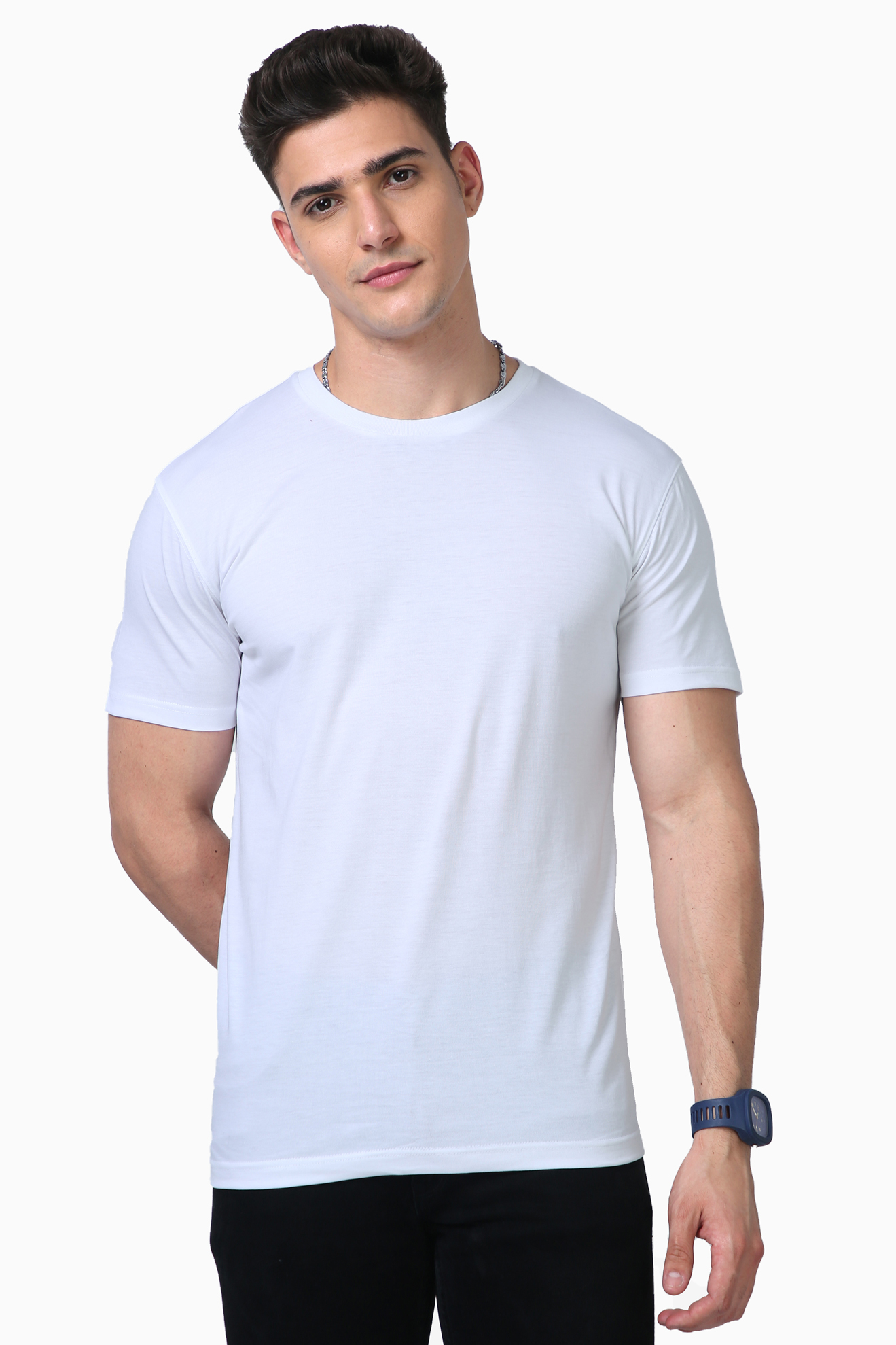 Plain Supima Relaxed Fit Soft T-Shirt