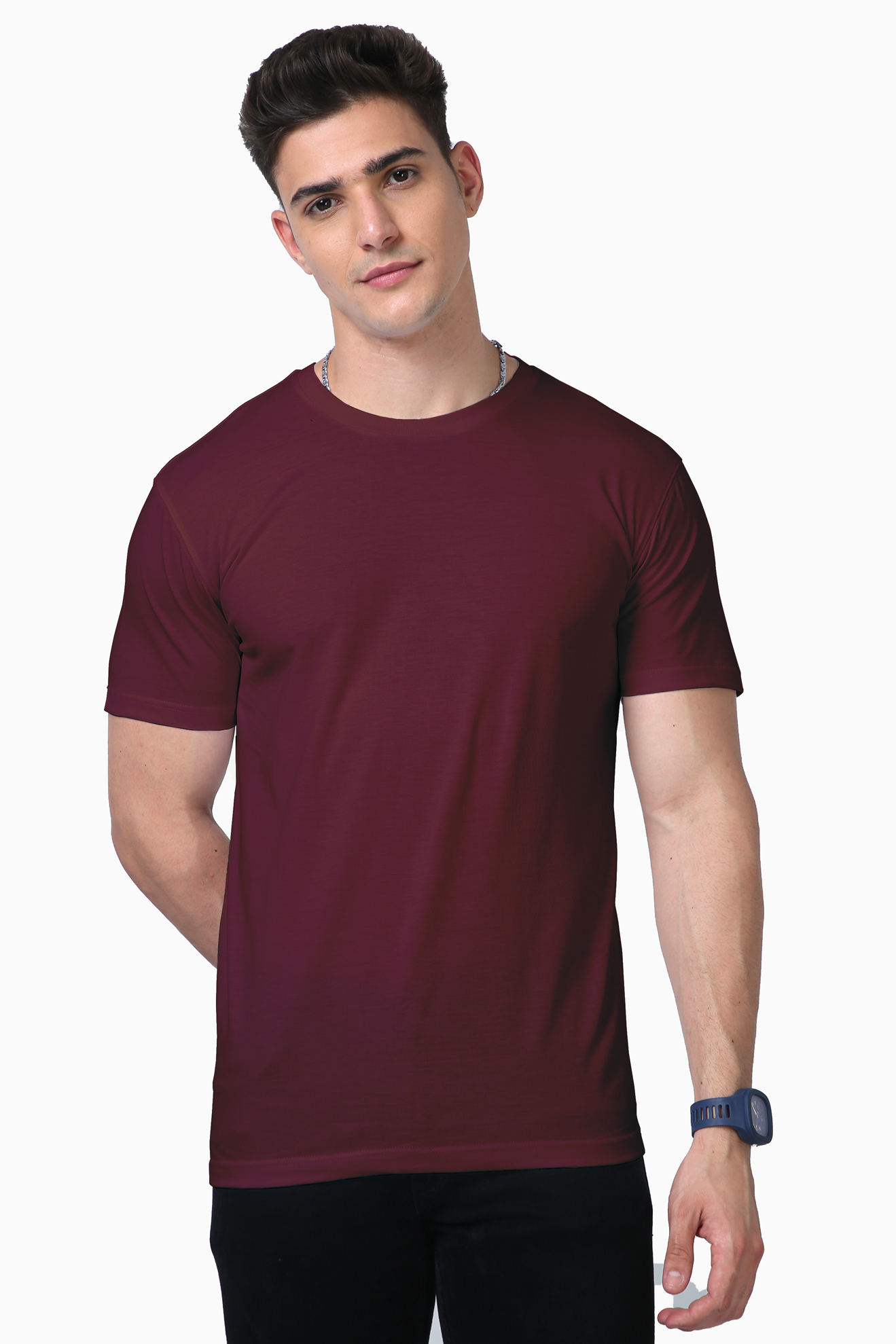 Plain Supima Relaxed Fit Soft T-Shirt