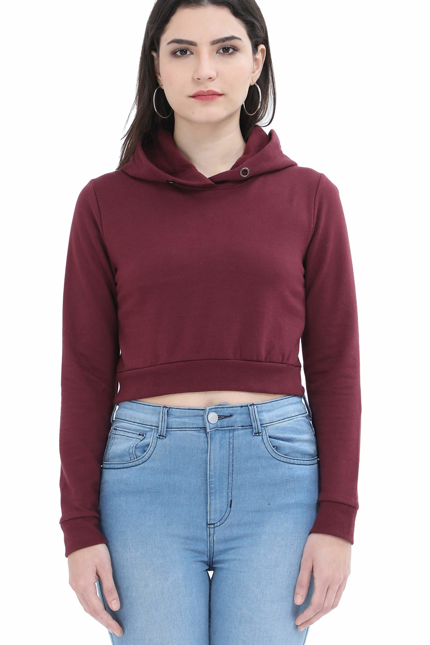 Warm Crop Hoodie