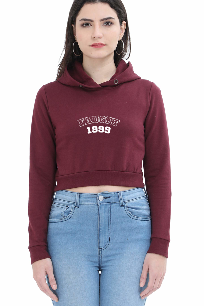 Faught Crop Hoodie