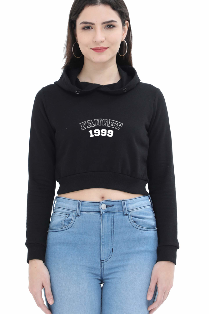 Faught Crop Hoodie