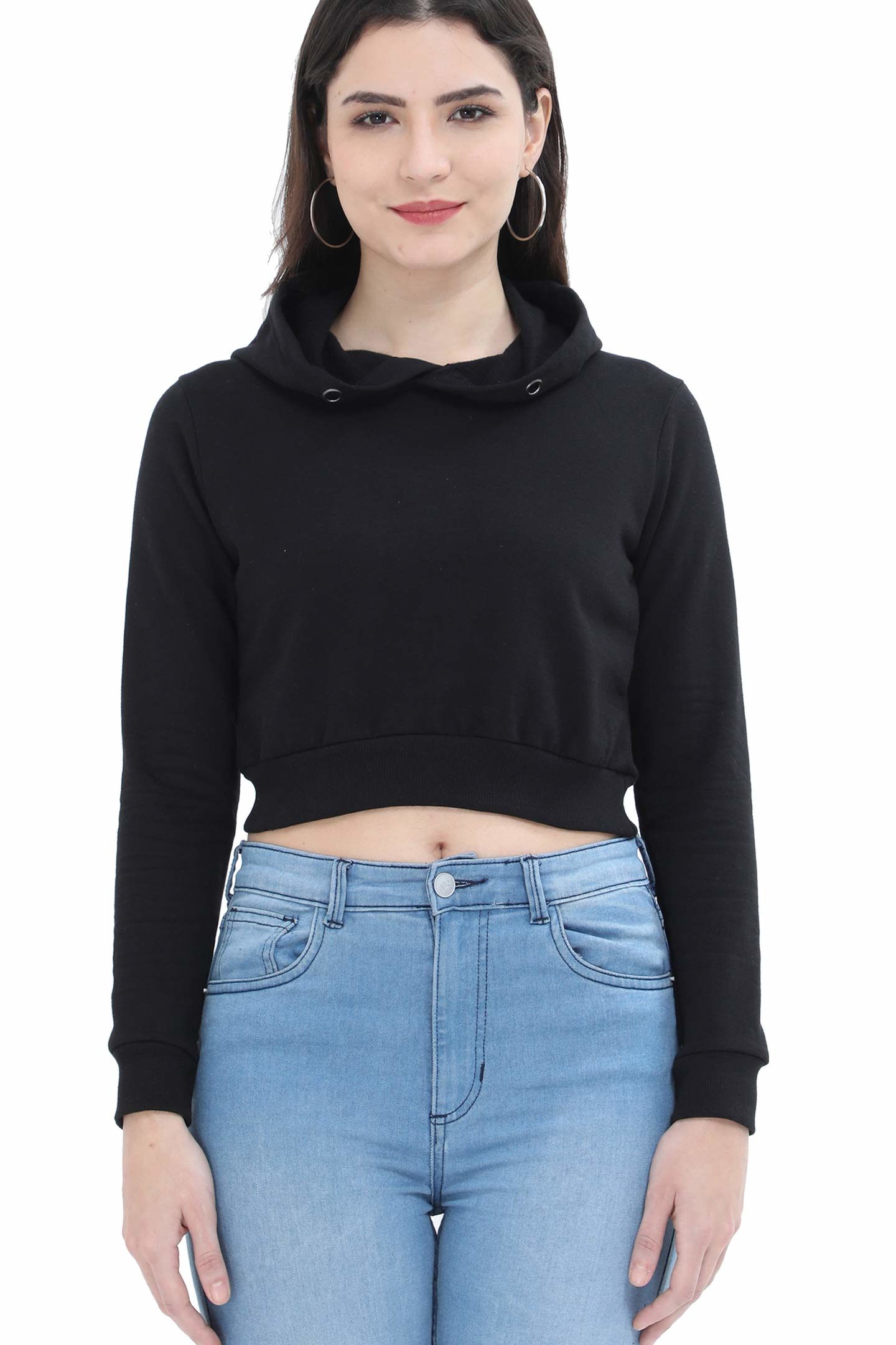 Warm Crop Hoodie