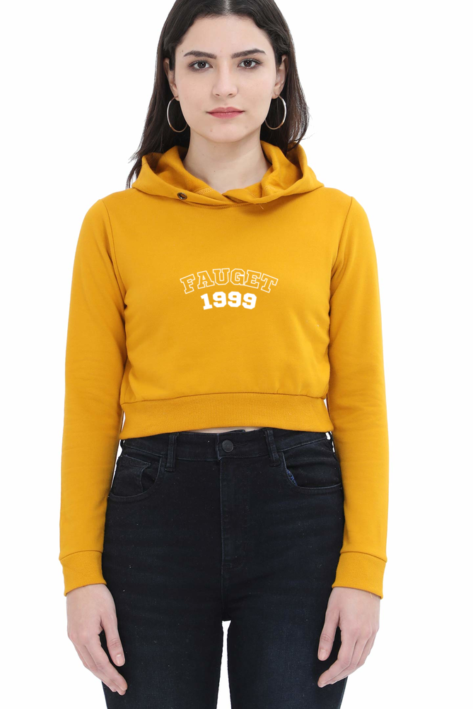 Faught Crop Hoodie