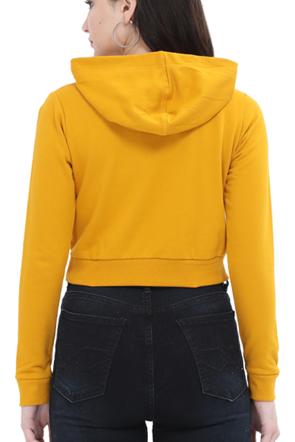 Faught Crop Hoodie