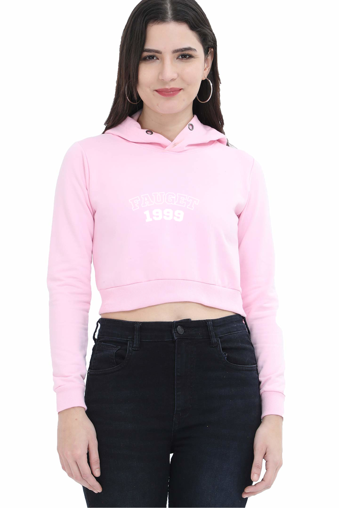 Faught Crop Hoodie