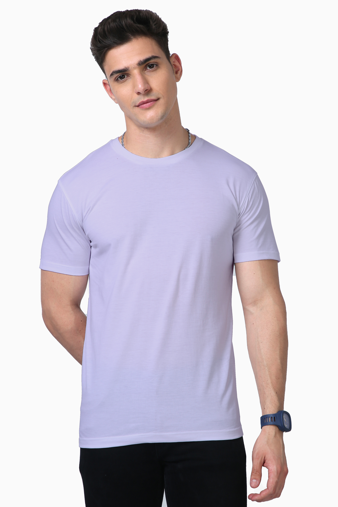 Plain Supima Relaxed Fit Soft T-Shirt