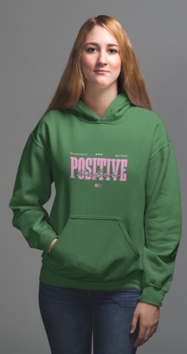 Positive Oversized Hoodie