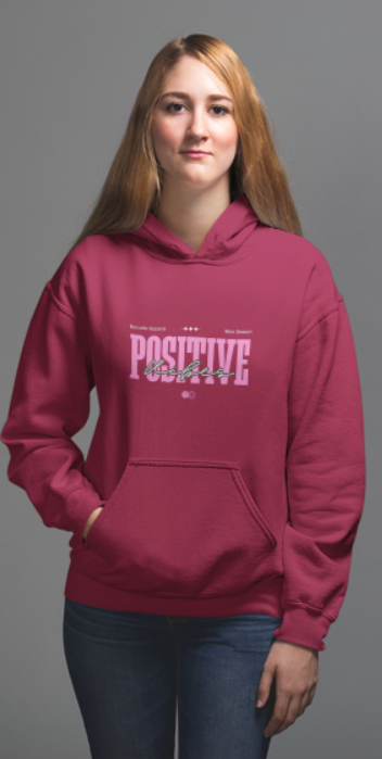 Positive Oversized Hoodie